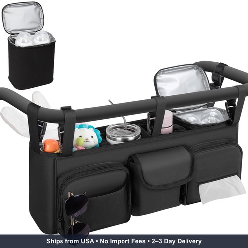 Double stroller organizer - stroller,
