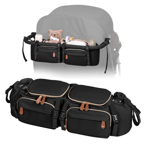Double stroller organizer for - double,