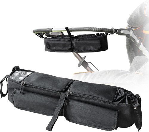 Double stroller organizer - double,