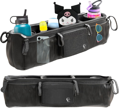 Double stroller organizer for - double,