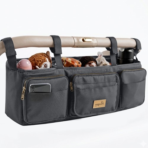Double stroller organizer - double,