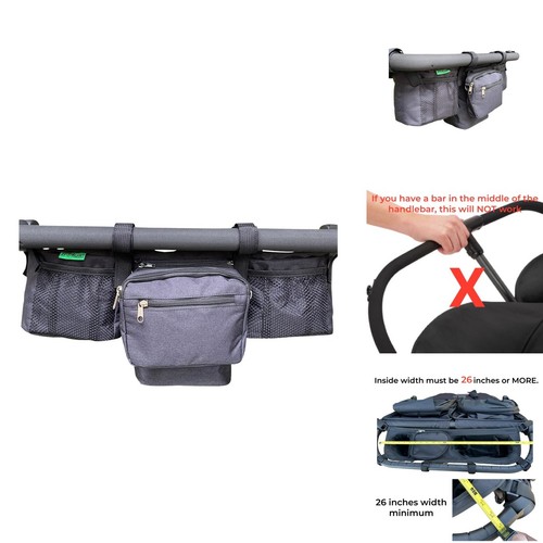 Booyah stroller organizer - booyah,