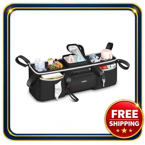 Double stroller organizer bag - double,