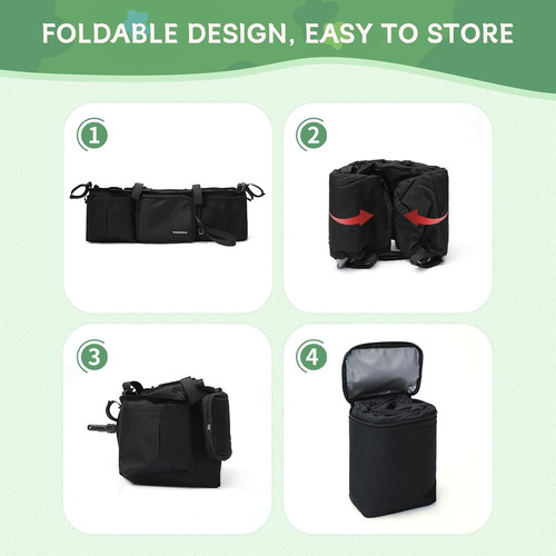 Double stroller organizer bob - organizer,