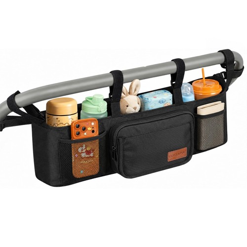 Double stroller organizer for - organizer,