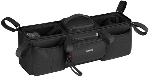 Padded double stroller caddy - double,
